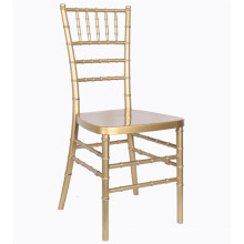 Chaise Chiavari en Or Renforcée Peinte pour Fête